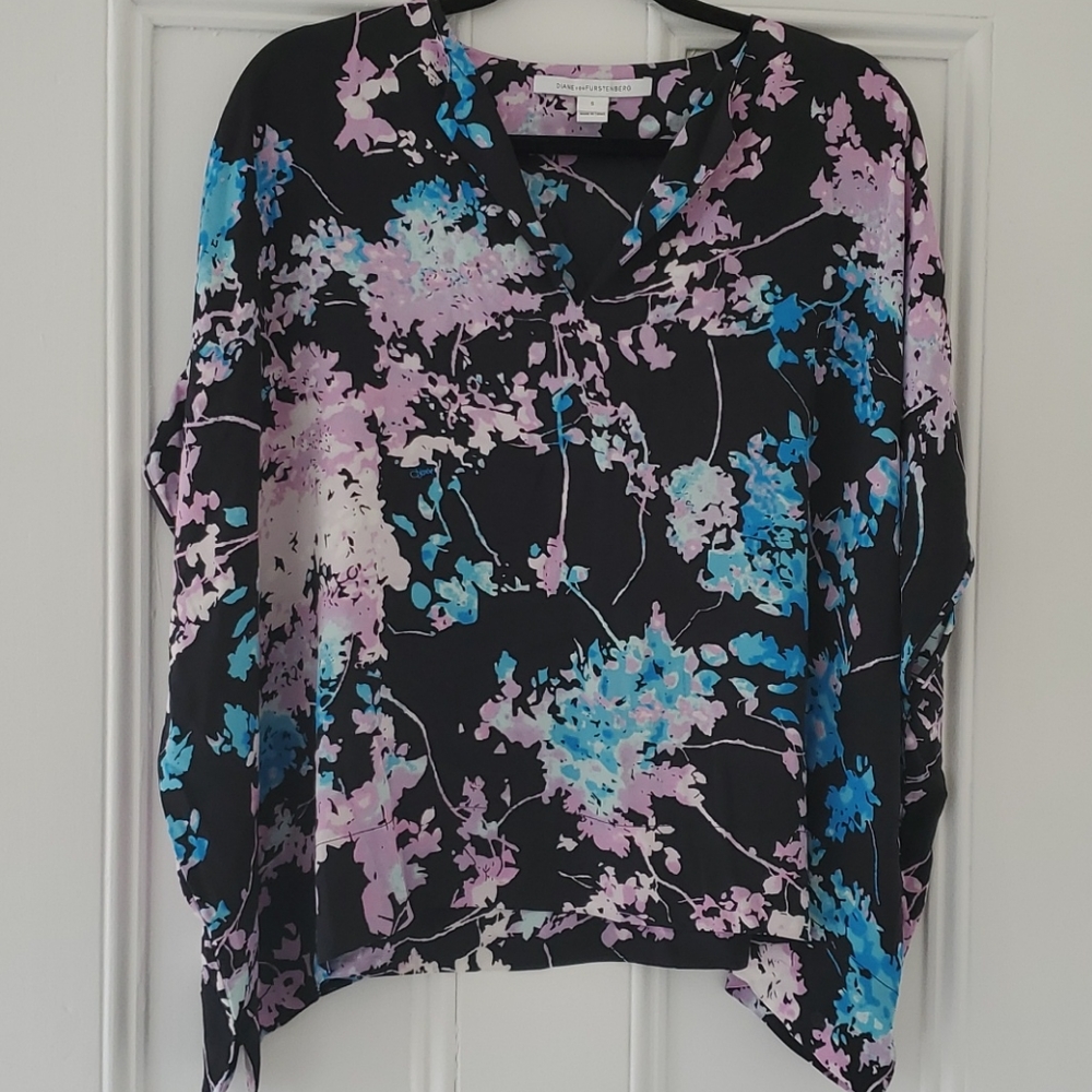 DVF ss blouse